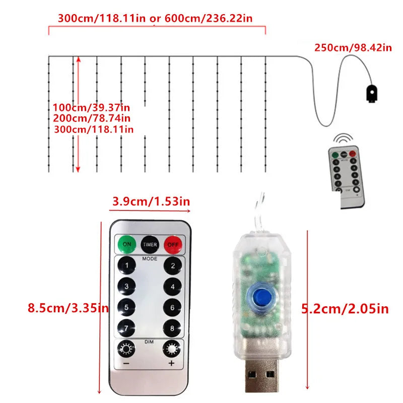 LED Curtain Lights